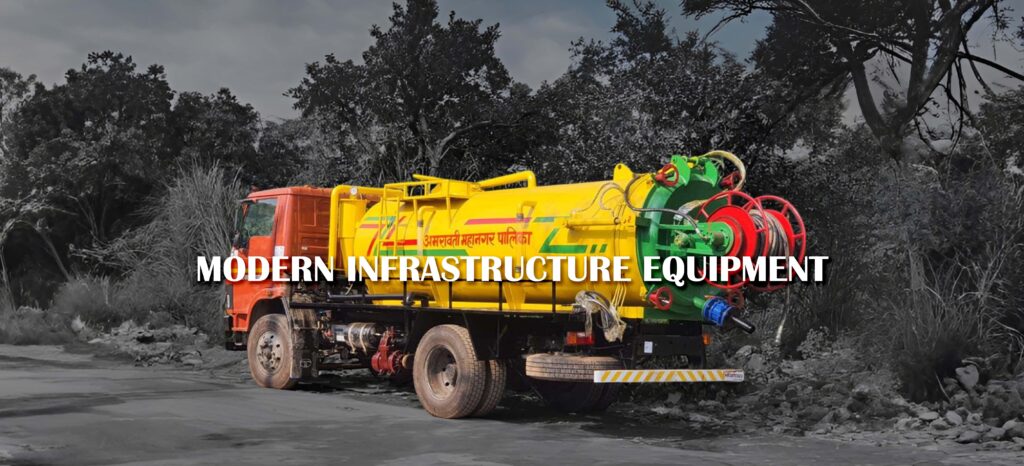 Truck Mounted Sewer Suction Cum Jetting Machine