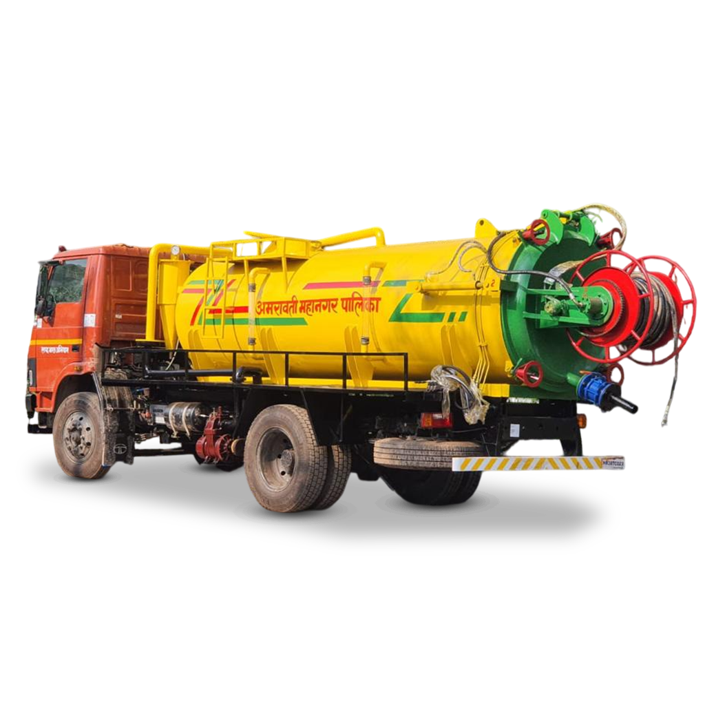 Truck Mounted Sewer Suction Cum Jetting Machine