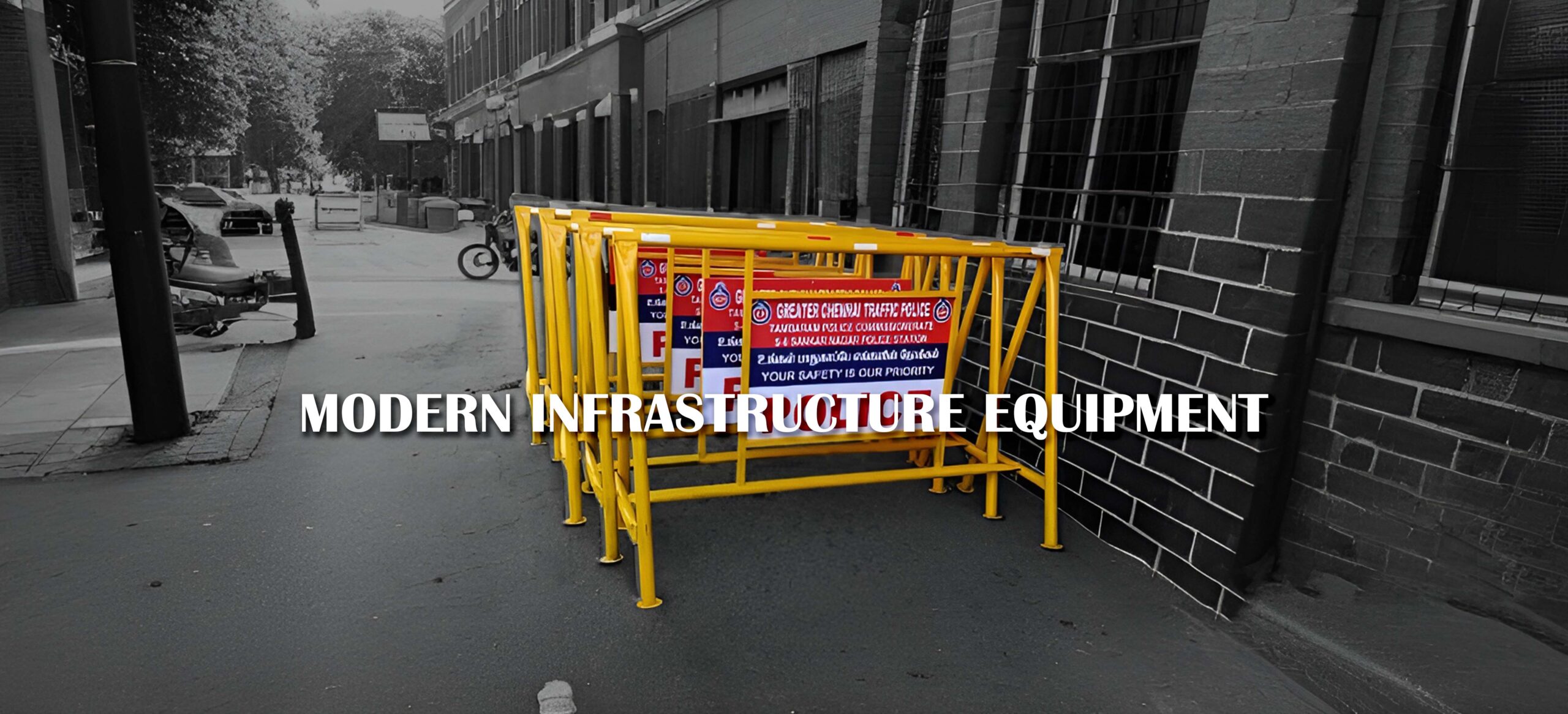 Traffic Police Barricade