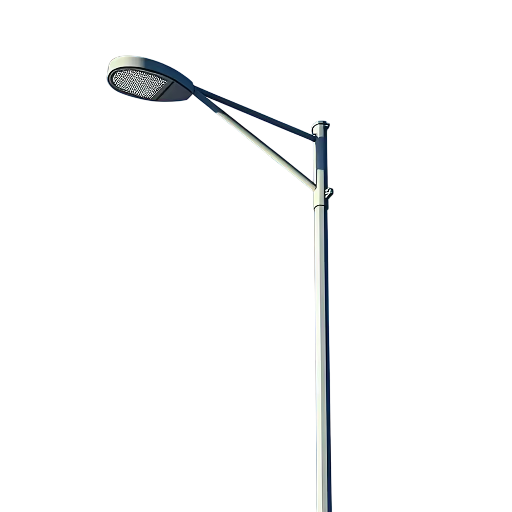 Single Arm Lighting Poles