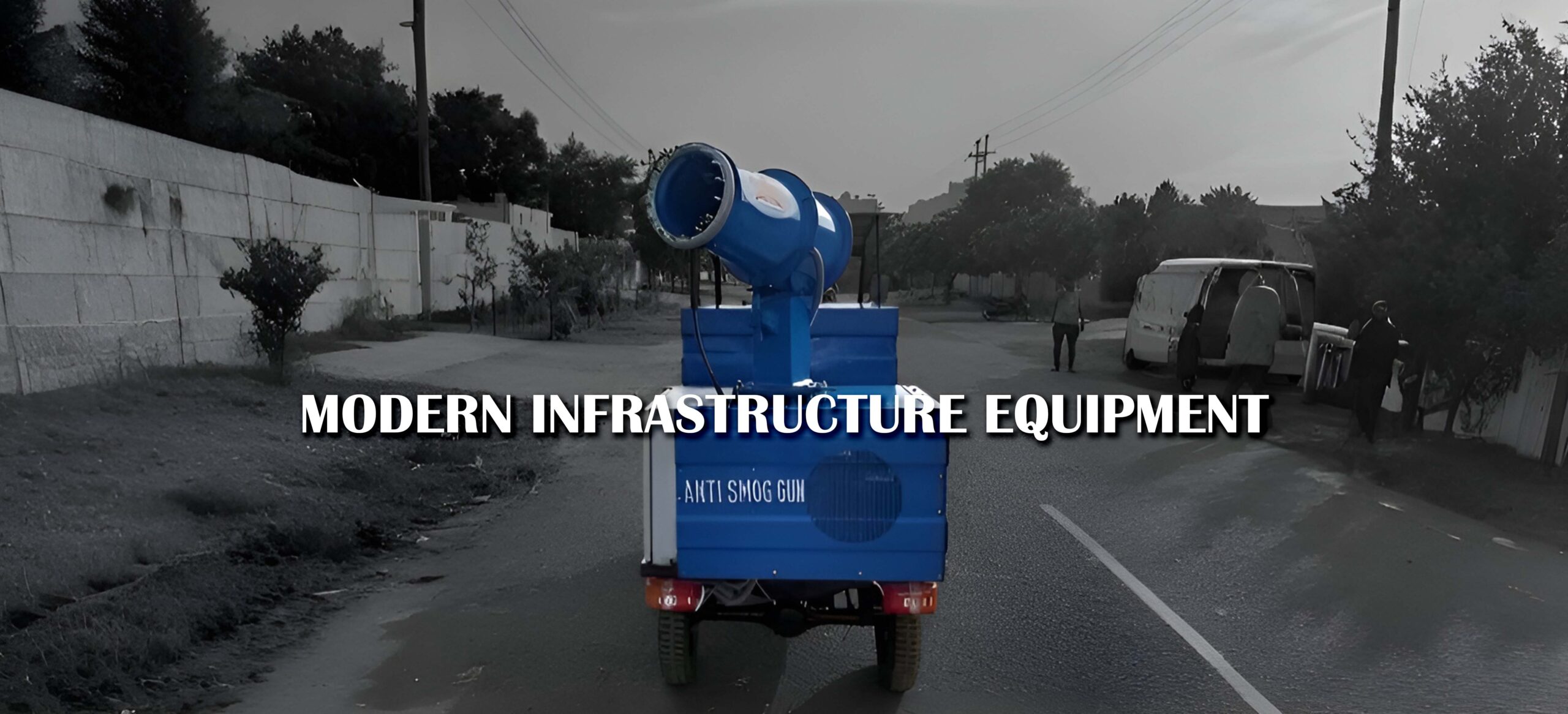 Trailer Mounted Anti Smoke Gun