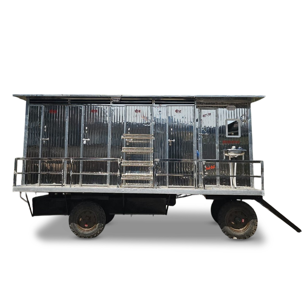 8 Seater Stainless Steel